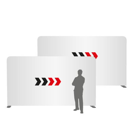 Textilwand ALU