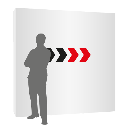 Textilfaltwand
