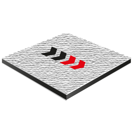 Butlerfinish (Aluverbundplatte gebürstet)