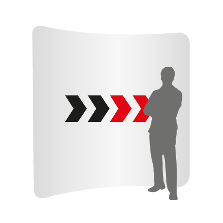 Textilwand ALU