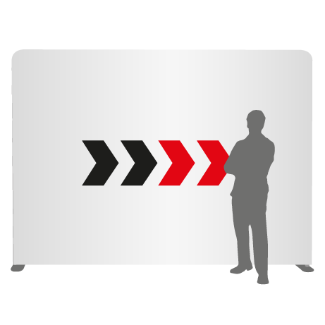 Textilwand ALU